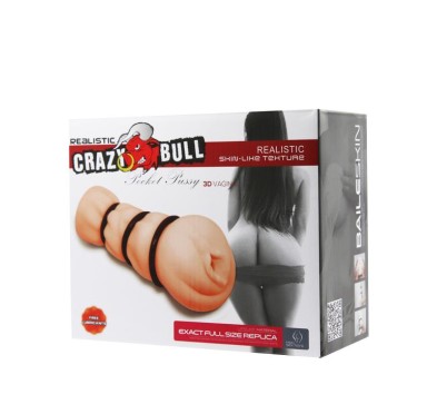 CRAZY BULL - Pocket Pussy 3D Vagina